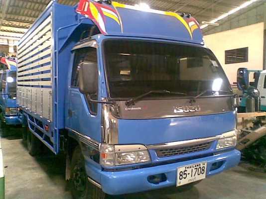 ขายรถ 6 ล้อ อีซูซุ NPR มือสองจากญี่ปุ่น ต่อดั๊มมิเนียมใหม่ สวยพร้อมใช้