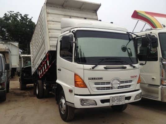 HINO MEGA S500 175 hp กระบะดั้ม รถสวย