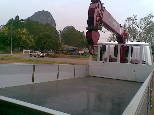 ขายรถ 6 ล้อ ฮีโน่ติดเครน ยูนิค 2.5 ตัน 5ปลอก รถสวย พร้อมทะเบียน พร้อมโอน