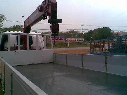 ขายรถ 6 ล้อ ฮีโน่ติดเครน ยูนิค 2.5 ตัน 5ปลอก รถสวย พร้อมทะเบียน พร้อมโอน