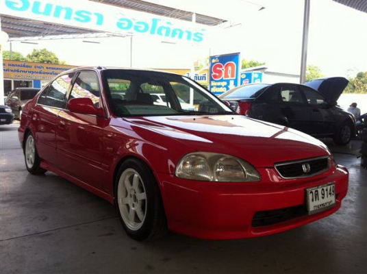 ขาย Civic EK ตาโต วีเทค ลบคิ้ว เกียรออโต้ ล้อTE ใช้เงิน 5,000 ออกรถได้เลยครับ ด่วน (โปรโมชัน)