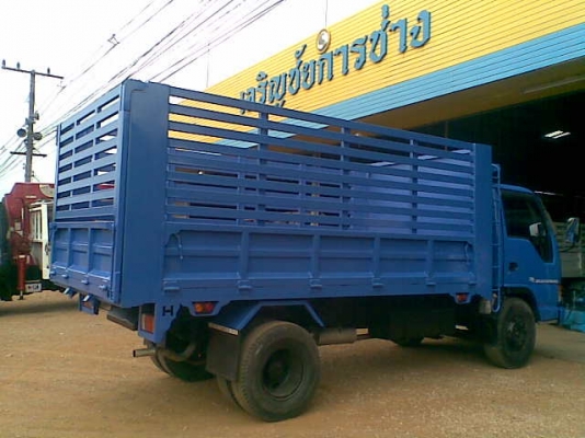 ขายรถ 6 ล้อ อีซูซุ NPR ดั๊มเกษตร  ช่วงล่าง SBR หน้า-หลัง เอกสารพร้อมโอน