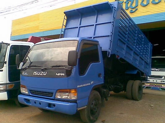 ขายรถ 6 ล้อ อีซูซุ NPR ดั๊มเกษตร  ช่วงล่าง SBR หน้า-หลัง เอกสารพร้อมโอน