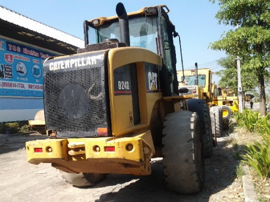 ขายรถตัก Caterpillar 924G # DDA02310  นำเข้าจากญี่ปุ่น พร้อมตรวจสภาพ สนใจติดต่อคุณหนิง โทร. 080-656-5422