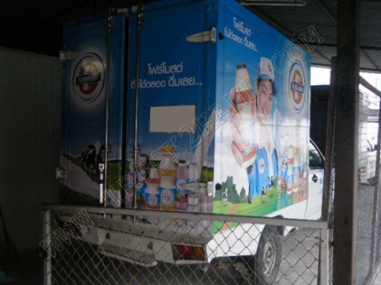 รถบรรทุก 4 ล้อตู้เย็น ยี่ห้อ ISUZU รุ่น D-MAX รถบรรทุก 4 ล้อตู้เย็น ยี่ห้อ ISUZU รุ่น D-MAX