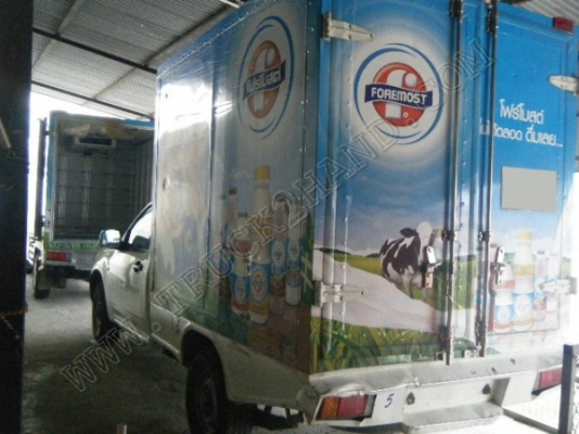 รถบรรทุก 4 ล้อตู้เย็น ยี่ห้อ ISUZU รุ่น D-MAX รถบรรทุก 4 ล้อตู้เย็น ยี่ห้อ ISUZU รุ่น D-MAX