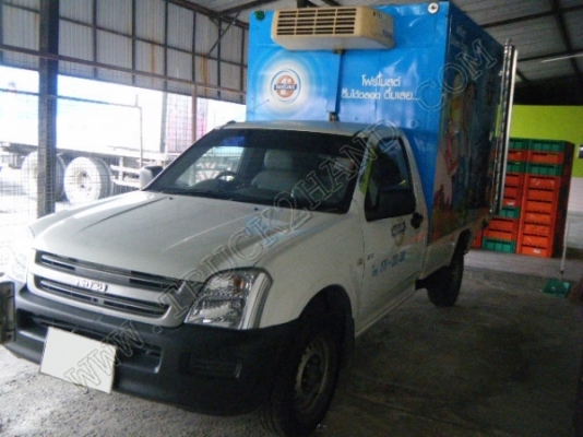 รถบรรทุก 4 ล้อตู้เย็น ยี่ห้อ ISUZU รุ่น D-MAX
