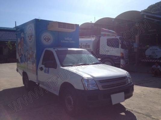 รถบรรทุก 4 ล้อตู้เย็น ยี่ห้อ ISUZU รุ่น D-MAX รถบรรทุก 4 ล้อตู้เย็น ยี่ห้อ ISUZU รุ่น D-MAX