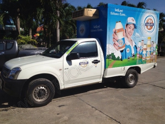 รถบรรทุก 4 ล้อตู้เย็น ยี่ห้อ ISUZU รุ่น D-MAX รถบรรทุก 4 ล้อตู้เย็น ยี่ห้อ ISUZU รุ่น D-MAX