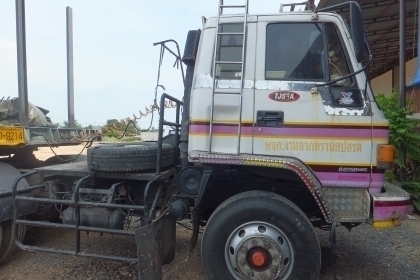 10ล้อหัวลากISUZU ROCK 240 พร้อมหางพื้นเรียบ2คาน10.50ม 10ล้อหัวลากISUZU ROCK 240 พร้อมหางพื้นเรียบ2คาน10.50ม