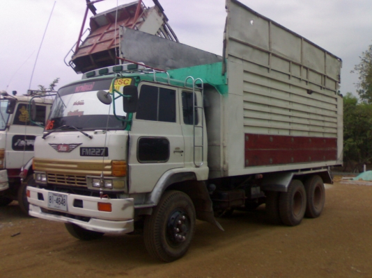 ขาย HINO KT920 เพลาเดียวดั๊มวางหัว227ลงเล่มเรียบร้อย เครื่องEH700โบว์