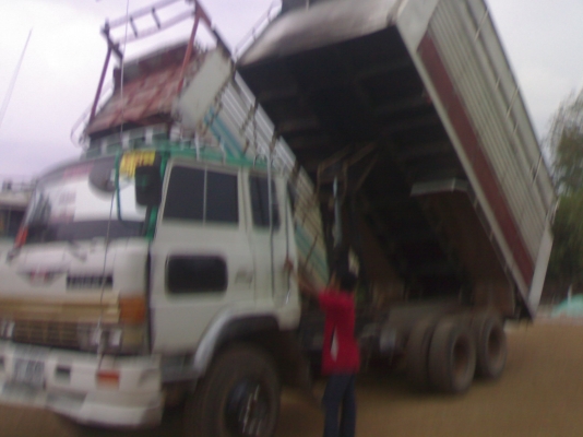 ขาย HINO KT920 เพลาเดียวดั๊มวางหัว227ลงเล่มเรียบร้อย เครื่องEH700โบว์