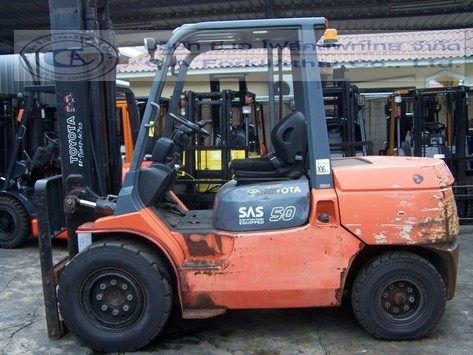 ขาย รถ โฟล์คลิฟท์ TOYOTA รุ่น 7-FD50