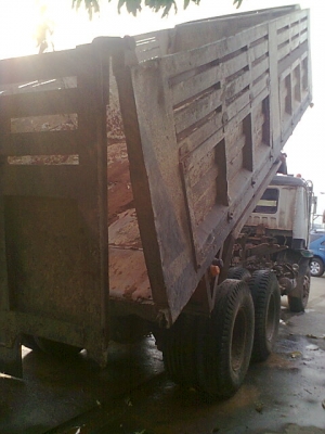 ขายรถสิบล้อ MITSUBISHI FN527M-TF 4233 หลงโบ 2 เพลาดัมพ์