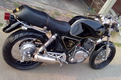 ขายคลับแมน400(GB400)สายโหด แต่งล้อโต อิน+สพม ต้นฉบับcafe racer