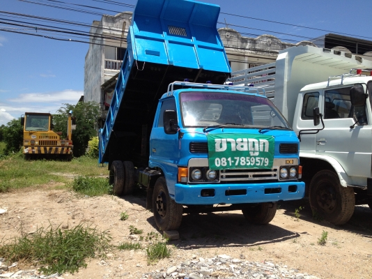 รถ 6 ล้อดั๊ม ISUZU รุ่น KT26 เลขตัวรถ KT26-4833143 เลขเครื่องยนต์ 4BD1-104327