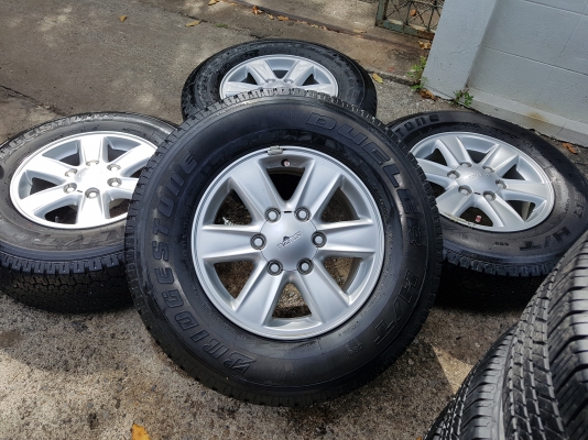 ล้อ all new isuzu ขอบ 16พร้อมยางปี15