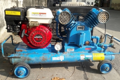 ขาย ปั๊มลม MEIJI เครื่อง HONDA 5.5  GX160 ราคา 18,000