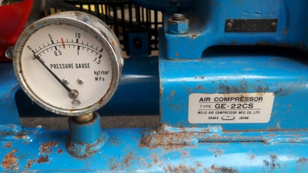 ขาย ปั๊มลม MEIJI เครื่อง HONDA 5.5  GX160 ราคา 18,000