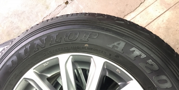 แม็ก Mitsu New Triton Plus ขอบ17 พร้อมยาง 245-65-17 ปลายปี14