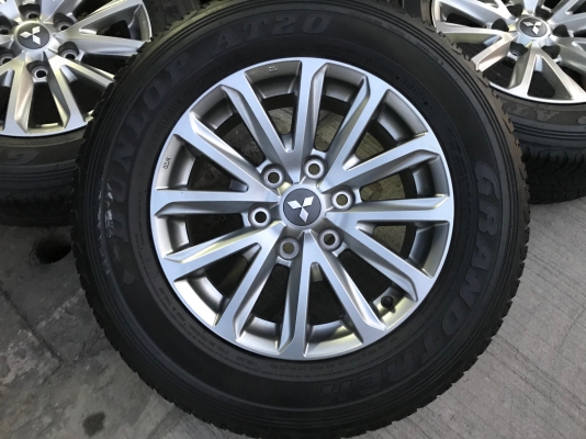 แม็ก Mitsu New Triton Plus ขอบ17 พร้อมยาง 245-65-17 ปลายปี14