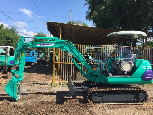 ขายรถขุดแบคโฮ KOMATSU Pc25-1 ขนาดเทียบเท่า30 รถเก่านอกแท้100\% (มีลายหัวแย๊ก คอลโทนน้ำมัน แทรคเหล็ก) เครื่องแน่น ระบบไว รถพร้อมใช้งาน เอกสารใบอินวอยครบ              ????ราคา 370,000 ต่อรองได้???? ☎️สนใจติดต่อ 096-3268553 (สถิตย์พันธ์) ID LINE 0963268553 ??