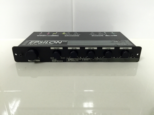 ขายปรีแอมป์ HIFONICS รุ่น EPSILON VIII 4 BAND EQ