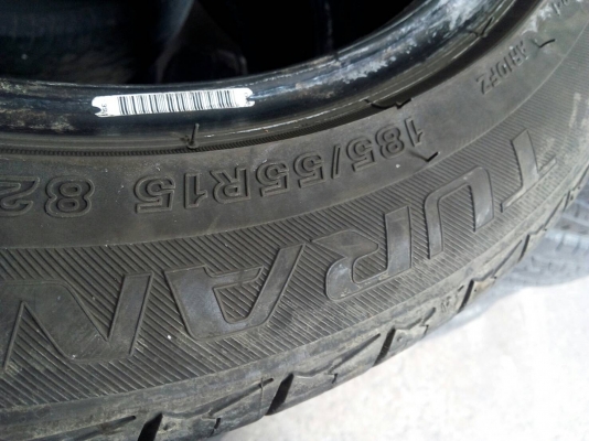 185/55R15  BRIDGESTONE POTENZA AR-10 ชุด 4 เส้น  tel. 081-427-3941