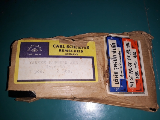 ขายหัวขวานตราตาขนาด2ปอน MADE IN GERMANY.ใหม่เก่าเก็บ