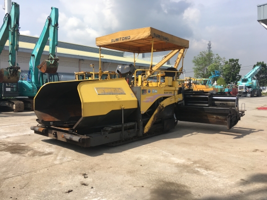 รถปูผิวทาง SUMITOMO : HA60C-3 2,900ชม.ระบบสั่น สับครบ สภาพสวยๆครับ ใช้งานยาวๆ ราคาไม่แรง