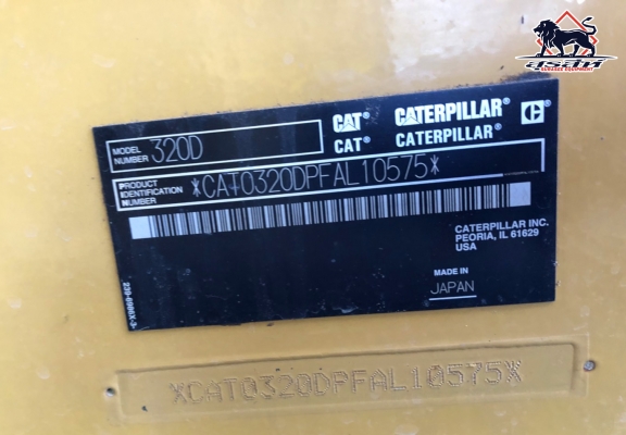 ขายรถแบ็คโฮ CAT 320D (Japan) ใช้งานเพียง 6,774 ชั่วโมง สภาพนางฟ้า