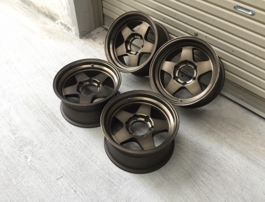 ล้อลายBradley V 16x8 off 0 สภาพสวย สีเดิมๆ4วง