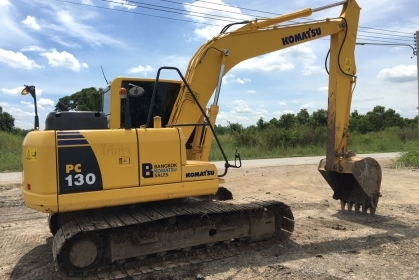 ขาย!! >>> Komatsu Pc130 รุ่น 8 สวยเดิม พร้อมลุยงาน <<< เบอร์ติดต่อ 098-7155789 086-4631102