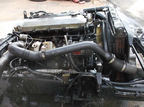 ขายเครื่อง ISUZU 4HE1 เทอโบ พร้อมเกียร์ หม้อน้ำ อินเตอร์คูลเลอร์  เครื่องนอกมีหมายเลข