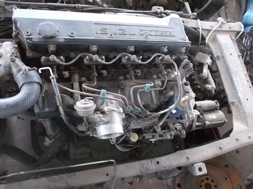 ขายเครื่อง ISUZU  120 แรง พร้อมเกียร์  อุปกรณ์ครบ  เครื่องมีหมายเลข