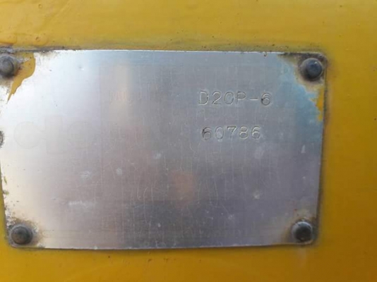 ขายจ้าKOMATSU D20P-6  เก่าญี่ปุ่นแท้  สไลด์ 6 ทิศทาง  3,XXX  ชั่วโมง  เดิมๆๆ  พร้อมใช้  โทร  089-3818694  ดวงนภา