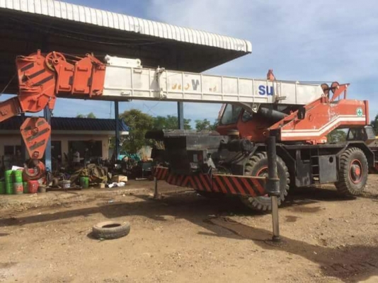 ขายรถเครน KATO 25ตัน KR-25-H เอกสารเล่มทะเบียน