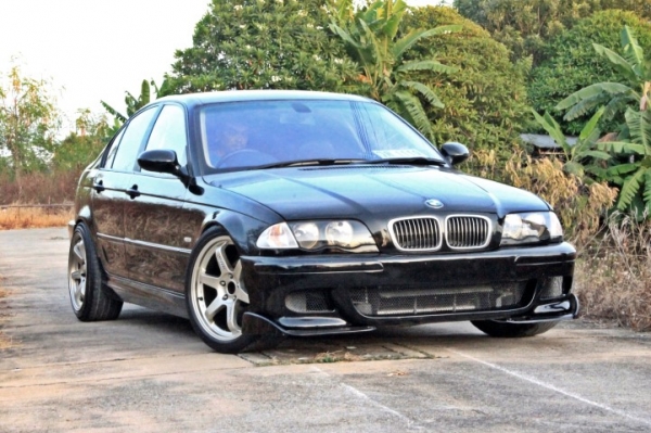 ขาย/แลก/เทิร์น E46 318i ปี02 เครื่องเดิม เกียร์ออโต้ชุดแต่ง M3 รอบคัน 238,000