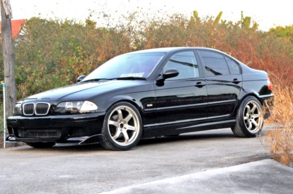 ขาย/แลก/เทิร์น E46 318i ปี02 เครื่องเดิม เกียร์ออโต้ชุดแต่ง M3 รอบคัน 238,000
