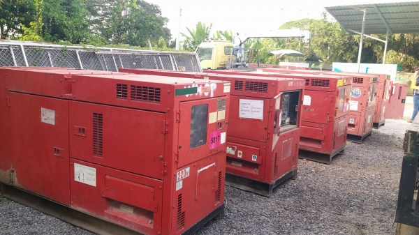 ขายเครื่องปั่นไฟมือสองสภาพเดิมๆจากญี่ปุ่นพร้อมใช้งานราคาไม่แพง