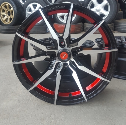 ล้อมือ2 NIJA ขอบ17 4รู100 กว้าง7.5  4 ล้อ