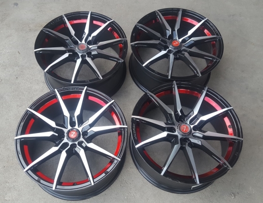 ล้อมือ2 NIJA ขอบ17 4รู100 กว้าง7.5  4 ล้อ