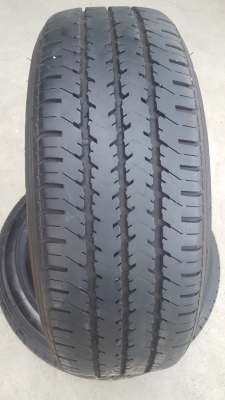 ล้อกะทะผ่าใหม่ขอบ14 ยาง215R14 XCD ปี 15  2 ล้อ