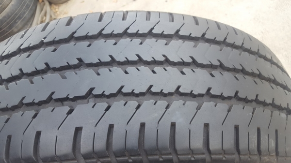 ล้อกะทะผ่าใหม่ขอบ14 ยาง215R14 XCD ปี 15  2 ล้อ