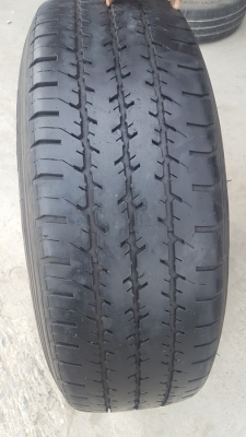 ล้อกะทะผ่าใหม่ขอบ15 ยาง215R14 XCD ปี 16  2 ล้อ