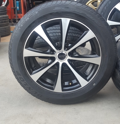 ล้อมือ2 SSWขอบ15 4รู100-114 พร้อมยาง  4 ล้อ