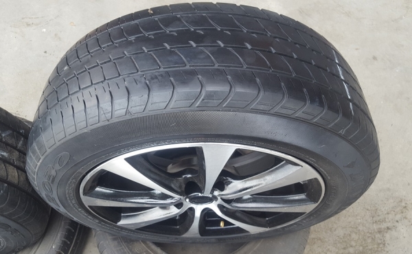 ล้อมือ2 SSWขอบ15 4รู100-114 พร้อมยาง  4 ล้อ