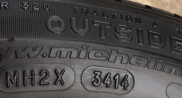 ล้อแม็ก Honda Jazz HiBrid ขอบ 15 พร้อมยาง Michelin 175-65-15 ปลายปี 14