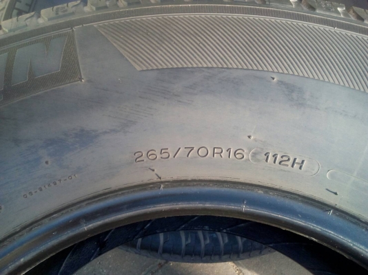265/70R16 MICHELIN LATITUDE TOUR HP ชุด 4 เส้น โทร.081-427-3941