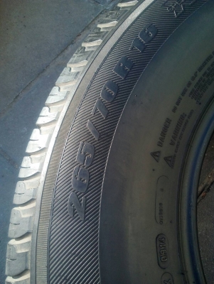 265/70R16 MICHELIN LATITUDE TOUR HP ชุด 4 เส้น โทร.081-427-3941